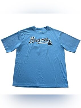 Atlanta Braves #9 Terry Pendleton C2 Sport Performance Shirt Light Blue Men’s XL